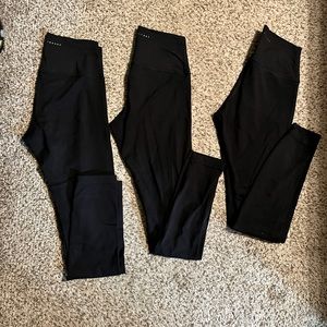 3 pair size 8 VS leggings